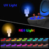 16 Color Toilet Lamp UV Ultraviolet Disinfection And Sterilization Bathroom Creative Light
