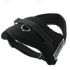 Padded Dog Harness M (50-65cm) Black - No Pull, Reflective