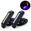 LED Rechargeable Bicycle Warning Strip Tail Light(OPP Red&Blue Light)