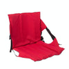 Outdoor Folding Seat Cushion With Backrest, Size: 78*40*2cm(Red)
