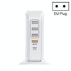 PD-36W PD3.0 + QC3.0 4-port USB Mobile Phone Charging Sailboat Multi Port Charger, EU Plug