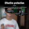 For DJI Avata STARTRC Drone Propeller TPU Protective Guard Anti-collision Ring Cover(Black)