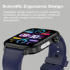 ET570 1.96 inch Color Screen Smart Watch Silicone Strap, Support Bluetooth Call / ECG(Black)