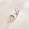 S925 Sterling Silver Shining Ear Buckle Women Earrings