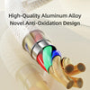 ROCK G20 2 in 1 5A USB-C/Type-C to USB-C/Type-C+8 Pin Transparent Fast Charging Data Cable, Length: 1.5m(Beige)