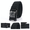 AWMN Outdoor Men Versatile Buckle Elastic Belt, Length: 120cm(Light Grey)
