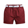 Summer Boys Print Short Sleeve Shirt + Shorts Set, Kid Size:120cm(White)