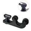Canoe Paddle Fishing Rod Holder Rail Bracket, Specification: Fixed Roller