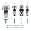 Straight Plug Quick Terminal Block No Strip Multifunctional Wire Connector, Model: H1-T