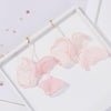 Long Exaggerated Fabric Art Handmade Petal Earrings, Color: E1908-24 Pink