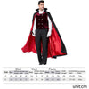 PS6831 Halloween Vampire Costume Castle Men Drag Costume, Size: XL(Red Black)