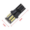 10pcs T10 DC12V / 0.96W / 0.08A Car Clearance Light 10LEDs SMD-7020 Lamp Beads (White Light)
