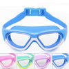 HAIZID Children Large Frame Anti-fog HD Diving Goggles(5020 Green)