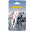 2 PCS Fireflies Series Motion Activated LED Wheel Lights for Bikes and Cars(Pink)