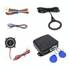 Smart Car Switch Car Engine Start Stop Switch Car Push Start Switch, with RFID Alarm System