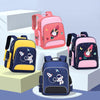 6623 Cartoon Load-reducing Children Schoolbag with Reflective Strips, Size: L (Pink)