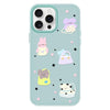 For iPhone 12 Pro Skin Feeling Jelly TPU Hybrid PC Phone Case(Star Animal Light Green)