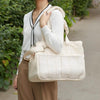 Cat Carrier Bag, Beige, Portable, Breathable, for Cats up to 5kg