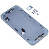 iPhone 14 Blue Back Cover with Frame & Keys