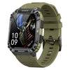T3 1.95 inch Rugged Smart Sports Wristband Support Heart Rate Monitoring / Blood Pressure Monitoring(Green)