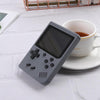 MK500 3.0 inch Macaron Mini Retro Classic Handheld Game Console for Kids Built-in 500 Games, Support AV Output(Grey)