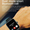 T20 1.96 inch IP67 Waterproof Silicone Band Smart Watch, Supports Dual-mode Bluetooth Call / Heart Rate Monitoring(Pink)