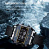 BINBOND D081 30m Waterproof Multifunctional Student Sports Electronic Watch(Black)