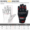 WUPP Motorcycle Gloves Touch Screen Waterproof Breathable Wearable Anti-skid Resistance Summer Winter Full-Finger Protective Gloves, Size: XXL
