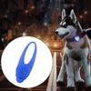 LED Pet Safety Collar Light - Blue - Silicone