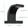 YP-HY05 15W 5 in 1 Magnetic Multifunctional Wireless Charger with Clock (White)
