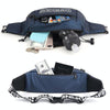 YIPINU YQM-D1 Multi-function Outdoor Fashion Mobile Phone Crossby Waist Bag Storage Chest Bag(Dark Blue)
