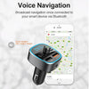 T25S Car MP3 Player Multi-function BT5.0 Dual USB Chargers