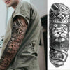 Large Arm Sleeve Waterproof Temporary Tattoo Sticker(DZ-113)