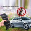 Retractable Car Window Pet Barrier, Black, 24x11.8cm