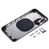 iPhone X Back Cover Black - SIM Tray & Side Keys
