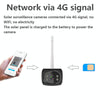 VESAFE Y4P Solar 1080P HD Wireless Security Camera - White