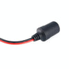 Car Cigarette Lighter Female Socket With 20A Fuse Tube, Cable Length: 3m