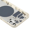 iPhone 12 Back Housing Cover, SIM Tray, Buttons, Lens (White)
