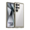 For Samsung Galaxy S25 Ultra 5G Colorful Series Acrylic Hybrid TPU Phone Case(Transparent Grey)