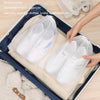 50pcs /Pack 24x38cm Small Portable Thickened Non-Woven Anti-Yellowing And Sunscreen Shoe Bag Shoe Storage Bag