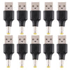 10 PCS 4.8 x 1.7mm Male to USB 2.0 Male DC Power Plug Connector