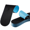 1pair Summer Thin Anti-Odor Sweat Insole Unisex Breathable Soft Shoes Insoles, Size: 35-36(Black)