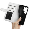 For Samsung Galaxy S25 Ultra 5G R64 Texture Horizontal Flip Leather Phone Case(White)