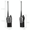 Baofeng UV-8D 8W High-power Dual-transmit Button Multifunctional Walkie-talkie, Plug Specifications:EU Plug