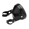 Motorcycle 7 Inch LED Headlamp Angel Ring Steering Function With Bracket(Shock Absorber Diameter 35-43MM)