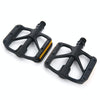 B610 1 Pair Mountain Bicycle Carbon Fiber Palin Bearing Pedals(Black)