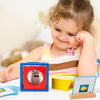Children Puzzle Creative Assembling Building Blocks Cat Magic Box Baby Early Education Board Game Toys