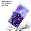 For Alcatel 1SE 2020 Coloured Drawing Cross Texture Horizontal Flip PU Leather Case with Holder & Card Slots & Wallet & Lanyard(Tiger Drinking Water)