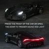 1:32 Alloy Sports Car Model With Sound And Light Boy Toy Car Decoration(Bright Red)