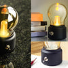 Creative Retro Charging USB Bedside Atmosphere Kitchen Cabinet Night Light(Gold)